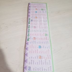 Set of 25 My on the go word lists perfect for k-1 or intervention teachers